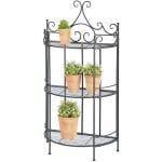 Half Round Folding Etagere