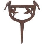 Bird Silhouette Boot Scraper - Cast Iron