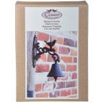 Bird Doorbell in Giftbox, Cast Iron, Antique Brown - Image 2