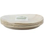 Set of 8 Disposable Palm Leaf Design Plates, Areca Palm Leaf - Large - Image 2