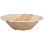 Set of 8 Disposable Palm Leaf Design Bowls, Areca Palm Leaf