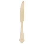 Set of 8 Wooden Disposable Knives, Birch Wood
