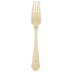 Set of 8 Wooden Disposable Forks, Birch Wood