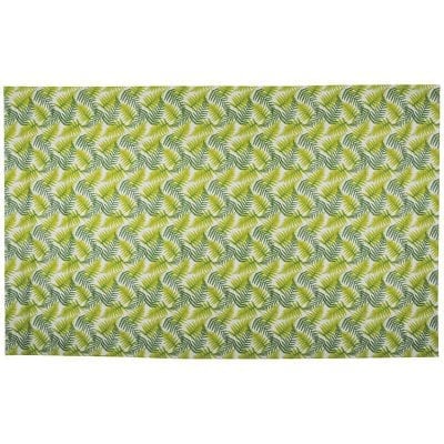 Disposable Palm Leaf Design Paper Table Cloth
