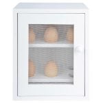 Egg Cabinet, Wood, White - Image 3