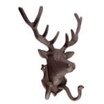 Wall Hook Deer Cast Iron