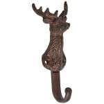 Deer Bust Single Hook - Cast Iron