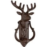 Doorknocker Deer Cast Iron