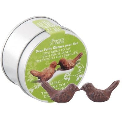 Gift BoxCast Iron Thank You Rust Finish in Display Box