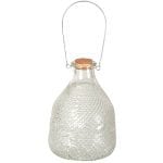 Wasp Trap Hobnail Glass - Large