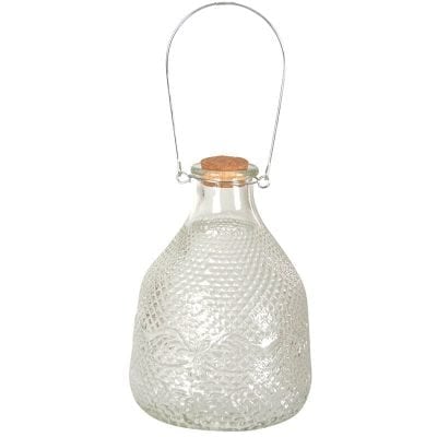Wasp Trap Hobnail Glass - Large