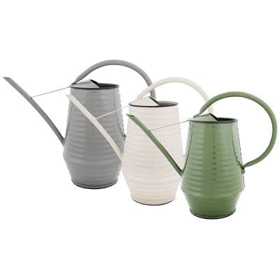 Tall Metal Indoor Watering Can - 3 Asst. Colors