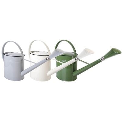 Metal Outdoor Watering Can - 3 Asst. Colors