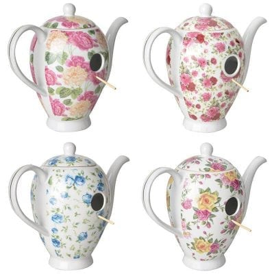 Coffee Pot Birdhouse Asst.