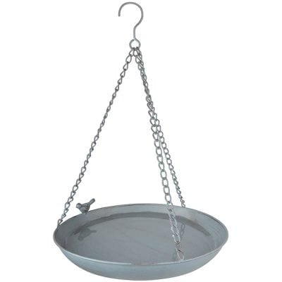 Hanging Bird Bath, Metal