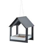 Anthracite Hanging Bird Table, Gray
