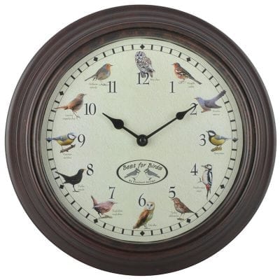 Bird Sounds Clock