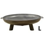 Steel Fire Bowl, 80 cm