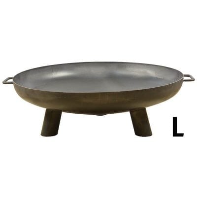 Steel Fire Bowl, 80 cm
