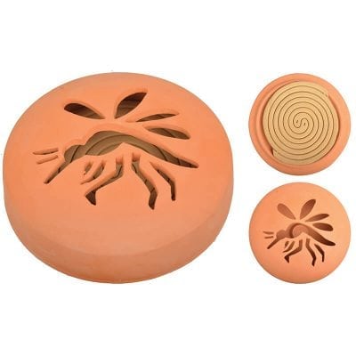 Citronella Coils in Terracotta