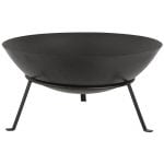 Fire Bowl w/Legs, Metal, Black - Medium - Image 2