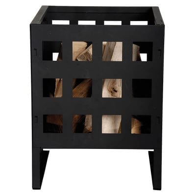 Fire Basket-Powder Coated Sheet Metal- Square