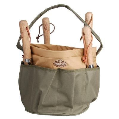 Canvas Round Tool Bag
