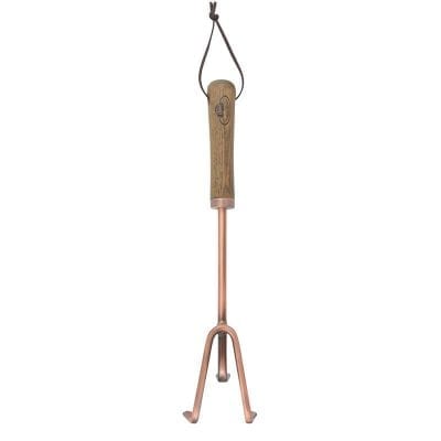 Copper Plated Rake Fork