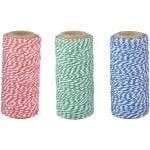 Garden Rope in Display Box, Red/Green/Blue, 3 Asst. Colors