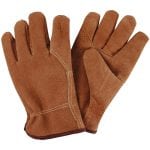 Pig Grain Leather Garden Gloves