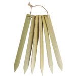 Long Bamboo Plant Labels - Set of 6