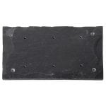 Slate Plate for 3 Numbers