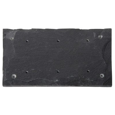 Slate Plate for 3 Numbers