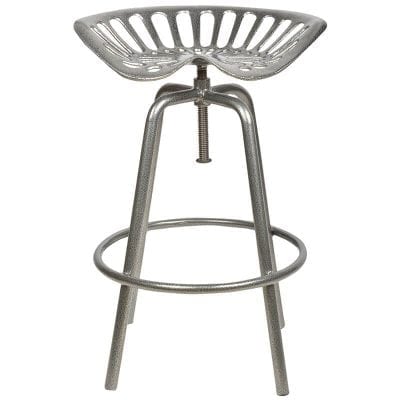 Tractor Chair - Silver