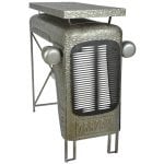 Tractor Table - Silver