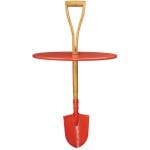 Industrial Heritage Spade Table, Iron, Red