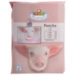 Children's Farm Animals Poncho, 3 Asst. Styles - Image 4