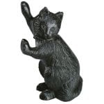 Door Stop - Cat, Cast Iron, Black Finish