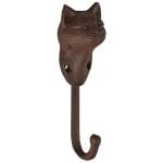 Hook - Cat - Cast Iron Antique Brown Finish