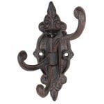 Swinging Hook - Cast Iron Antique Brown Finish