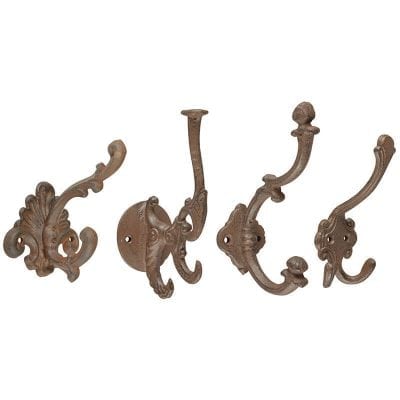 Coat Hook, Assortment of 4 Designs