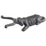 Boot Pull - Dog - Cast Iron Black Finish