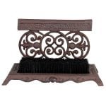 Boot Brush/Scraper - Scroll Design Cast Iron