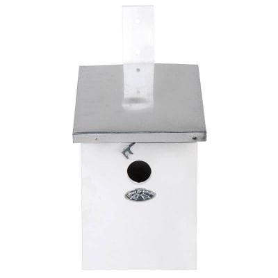 Great Tit Nesting Box - White