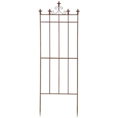 Fluer De Lis Trellis Large - Metal