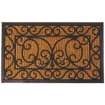 Rubber Doormat w/ Cocos - Rectangular