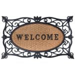 Welcome Doormat - Rubber and Coir