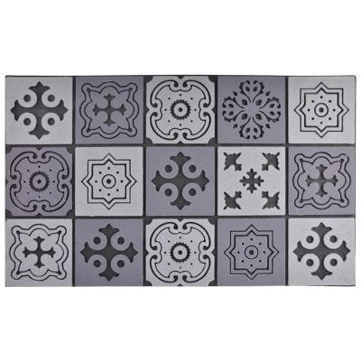 Mosaic Doormat, Recycled Rubber