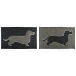 Doormat PVC Dachshund, Assortment of 2 Colors