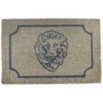 Lion Head Coir Doormat